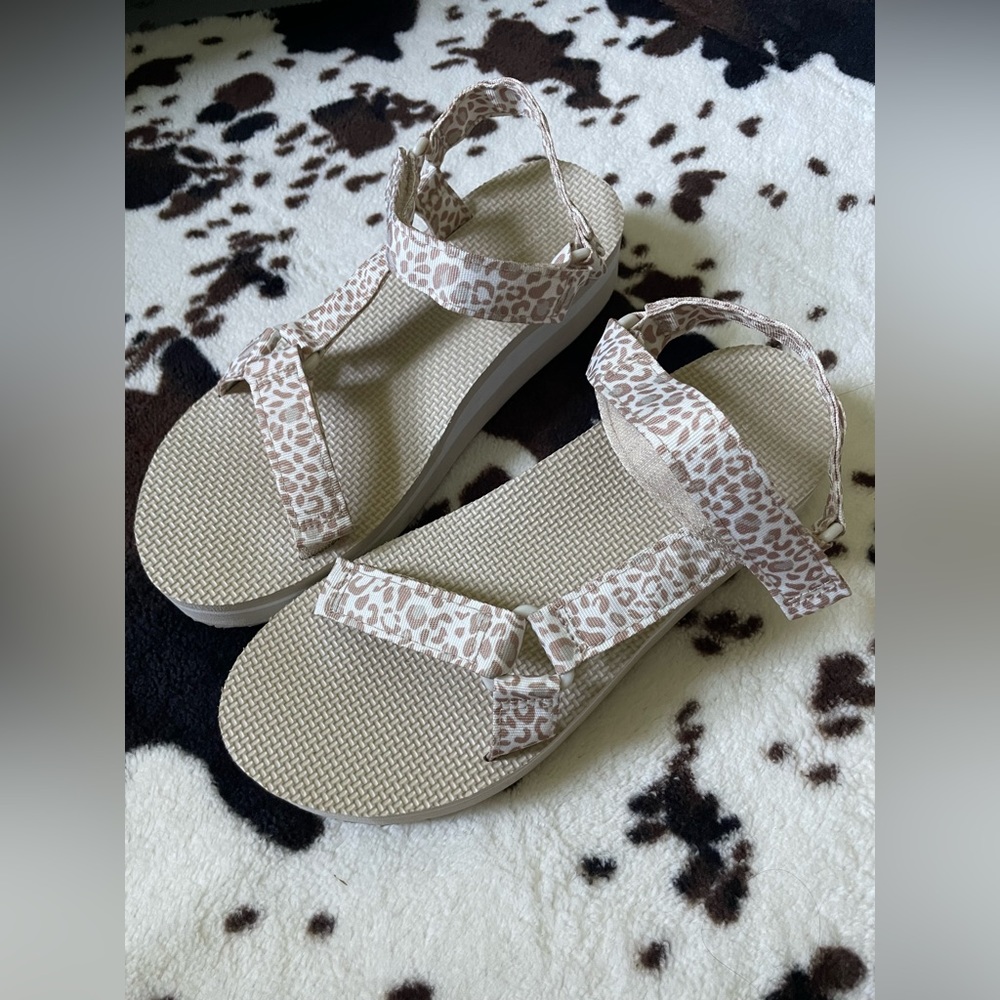 Animal Print Sandals